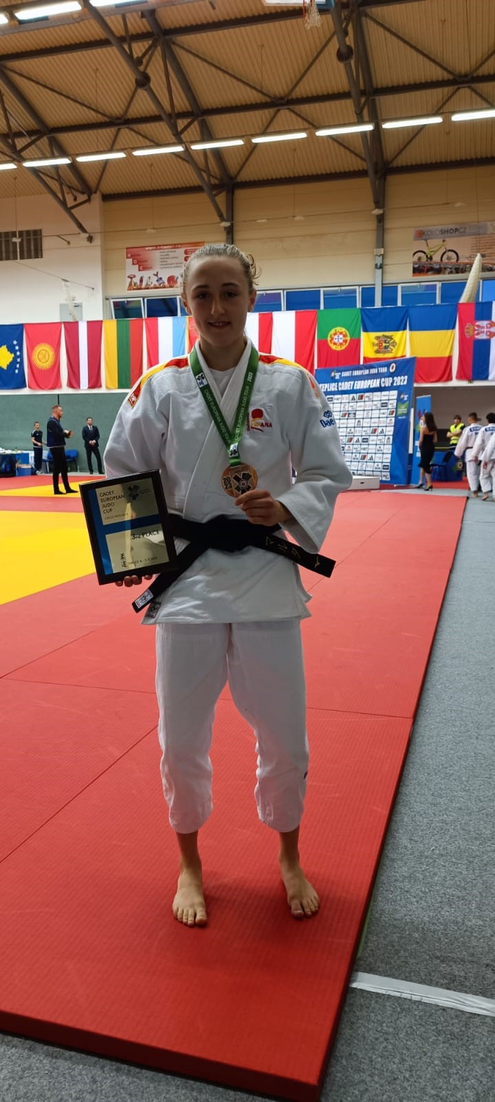 MARTA BEORLEGUI CONSIGUE EL BRONCE EN LA EUROPEAN CUP CADETE DE TEPLICE - REPUBLICA CHECA. RESULTADOS.